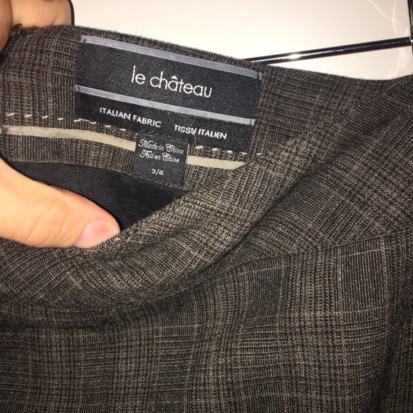 Checkered woolblend  suit skit - Picture 2 of 2